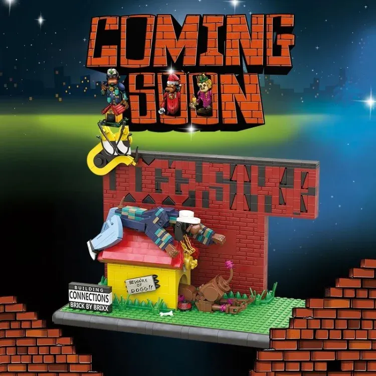 Xingbao 28006 Snoopy Dog Series Special: Series Cover "Dog Style" Large building block model toy Gift for children
