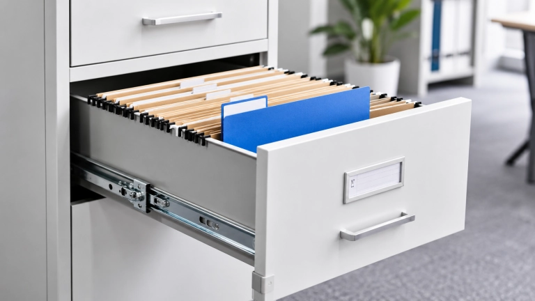 Aluminum Slide Rails for Filing Cabinets