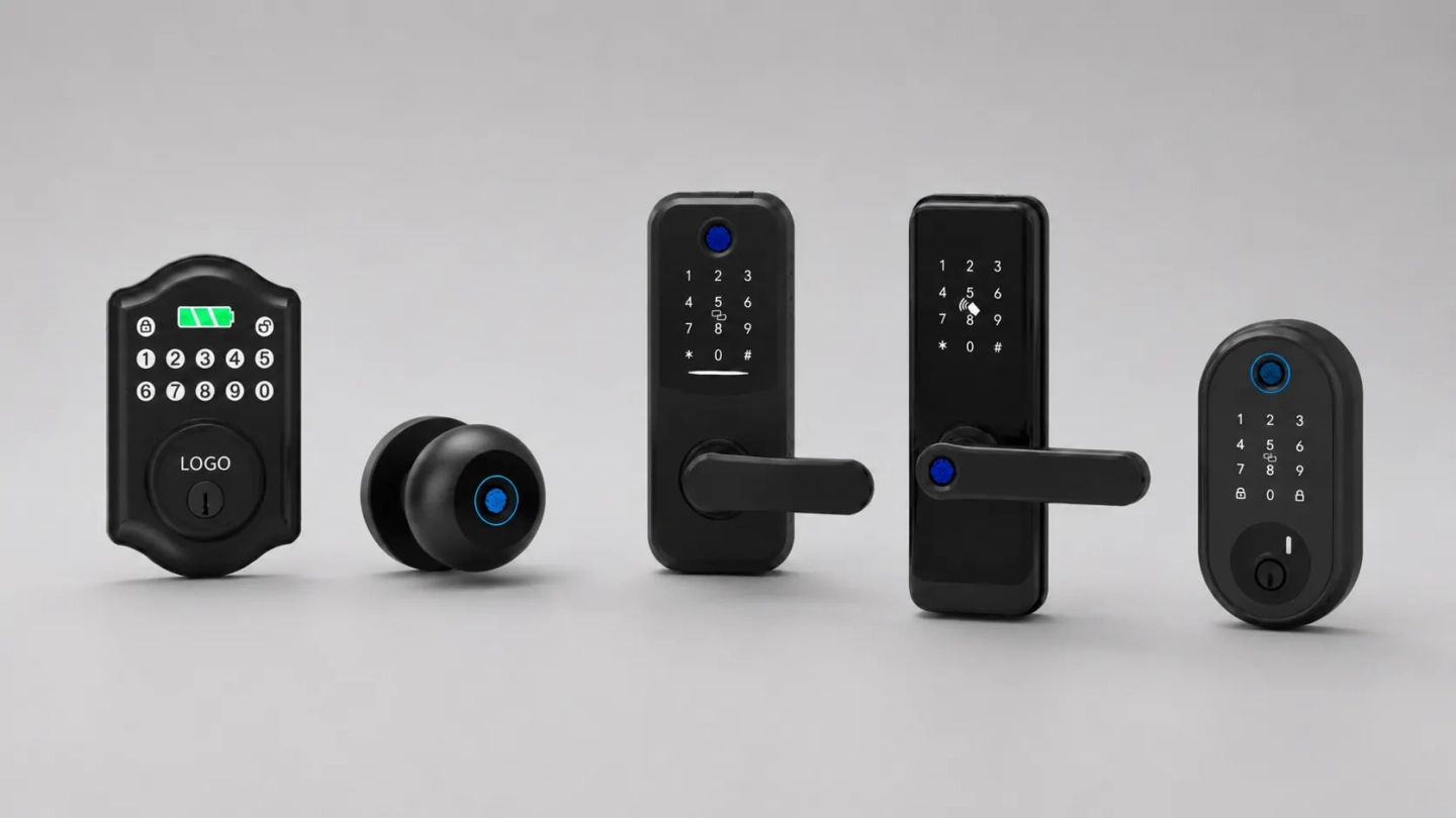 Comparison of smart lock formats for entry and interior doors