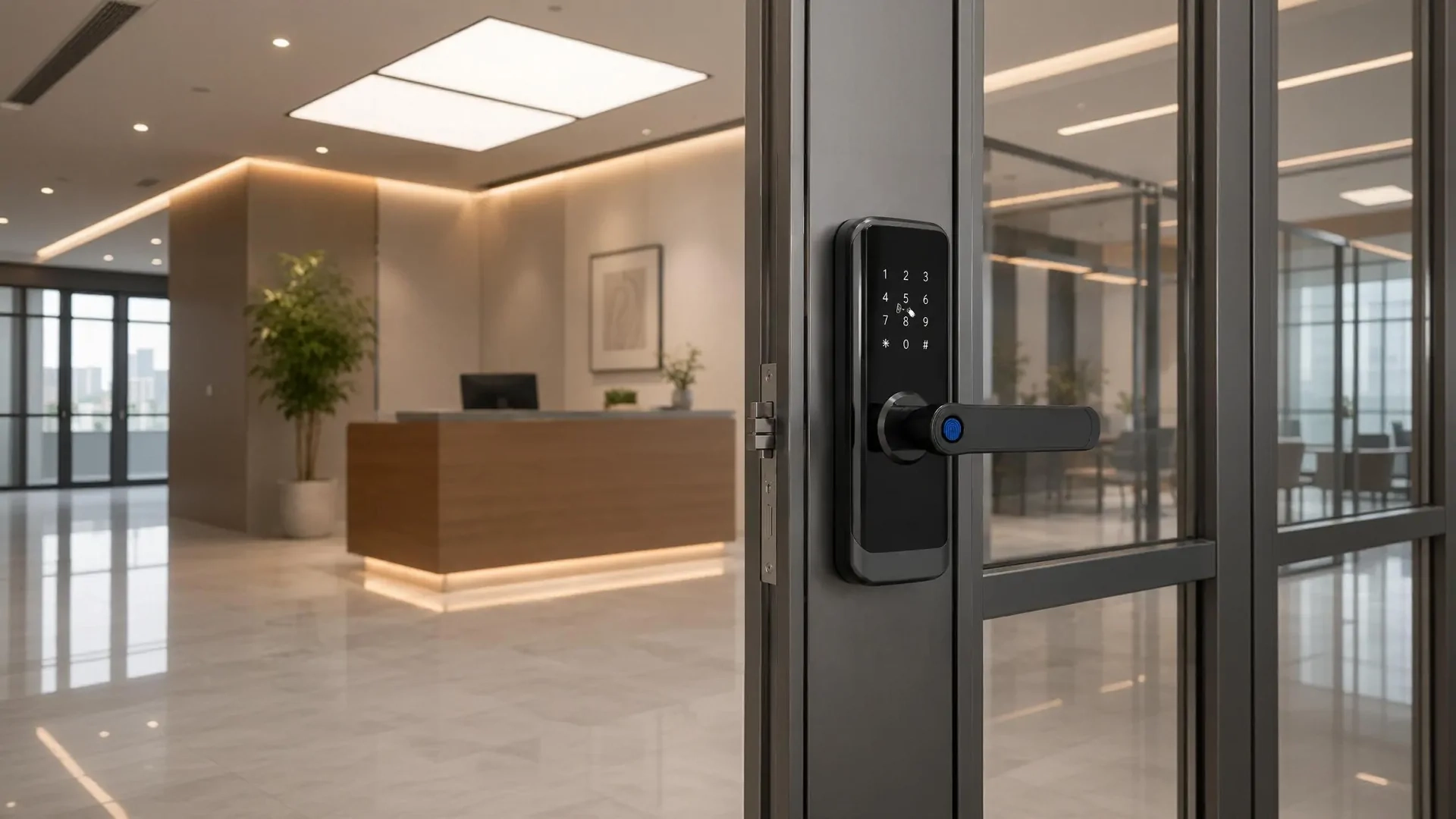 Commercial Smart Door Lock Solutions for Light Commercial Doors