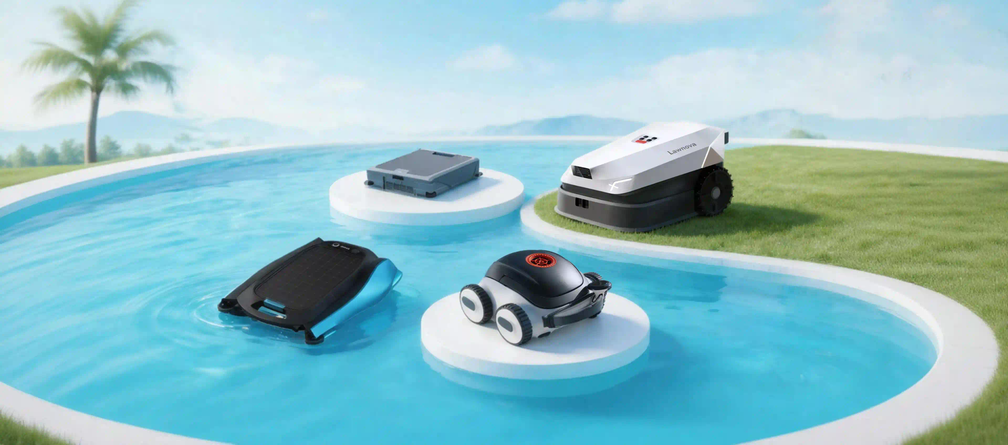 Pool Cleaning Robots & Garden Robotics