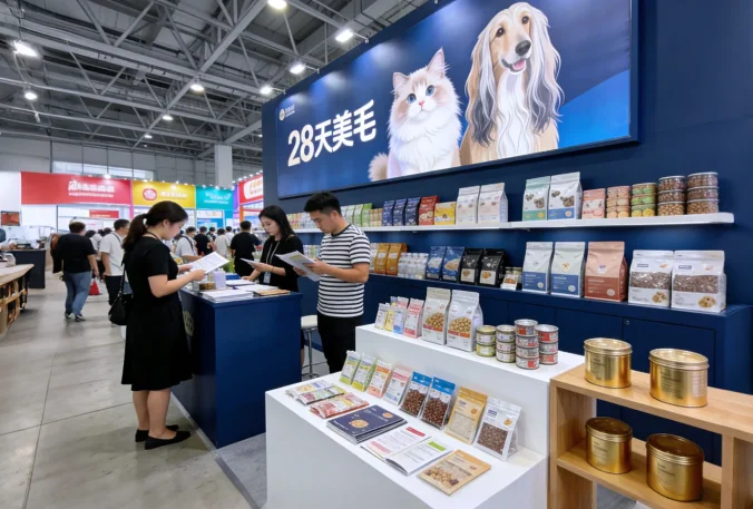 Vetsplex team connecting with Asian veterinary and distribution partners at Pet Fair Asia in Shanghai