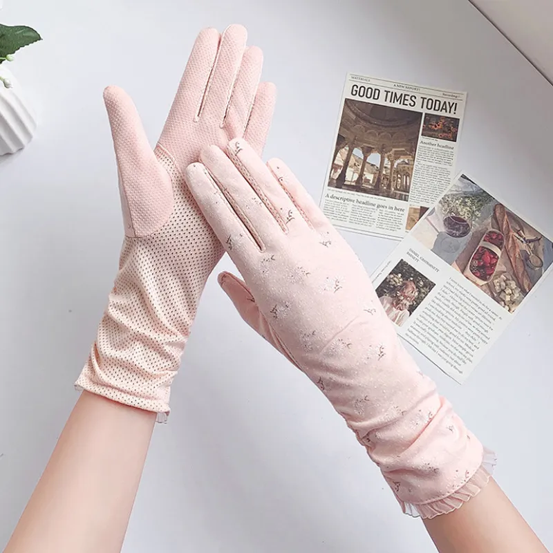 Gants respirants protecteurs contre le soleil pour femmes