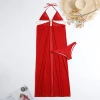 Sheer Cover-Up Bikini Set