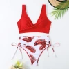 Tropical Print Bikini Set