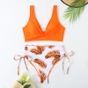 Tropical Print Bikini Set