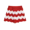 Women's Knitted Wave Pattern Set