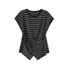 Women's Twist-Front Knitted Top