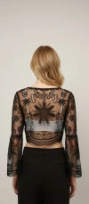 Sunburst Lace Top