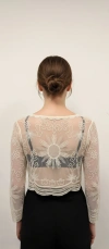 Sunburst Lace Top