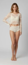 Sunburst Lace Top