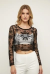 Sunburst Lace Top