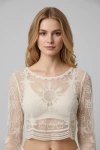 Sunburst Lace Top