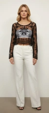 Sunburst Lace Top