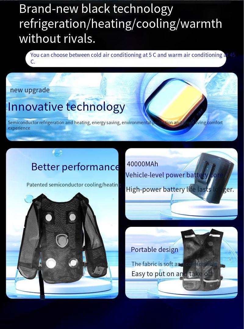 Zhenbao Graphene Semiconductor Cooling & Heating Apparel