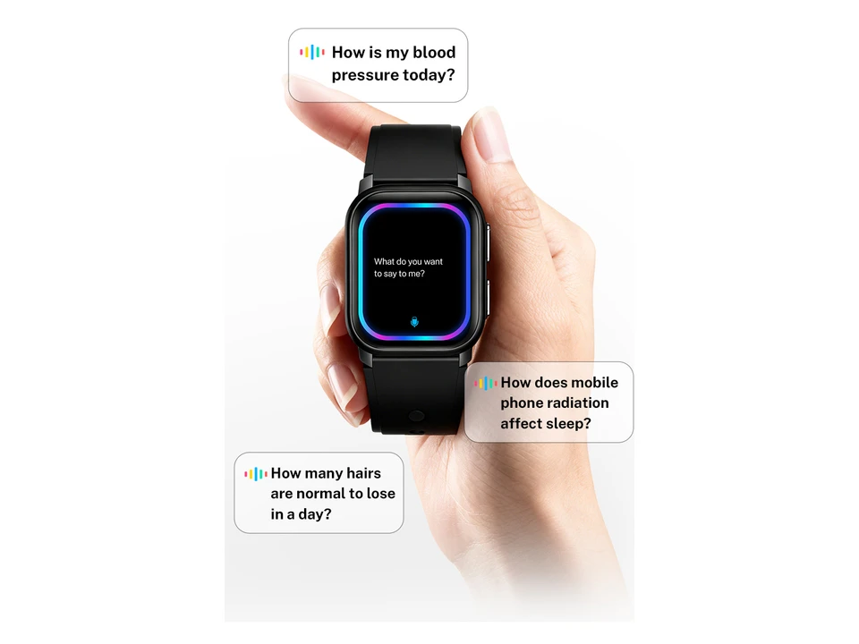 VP20 Xiao Luo voice assistant and watch control interface
