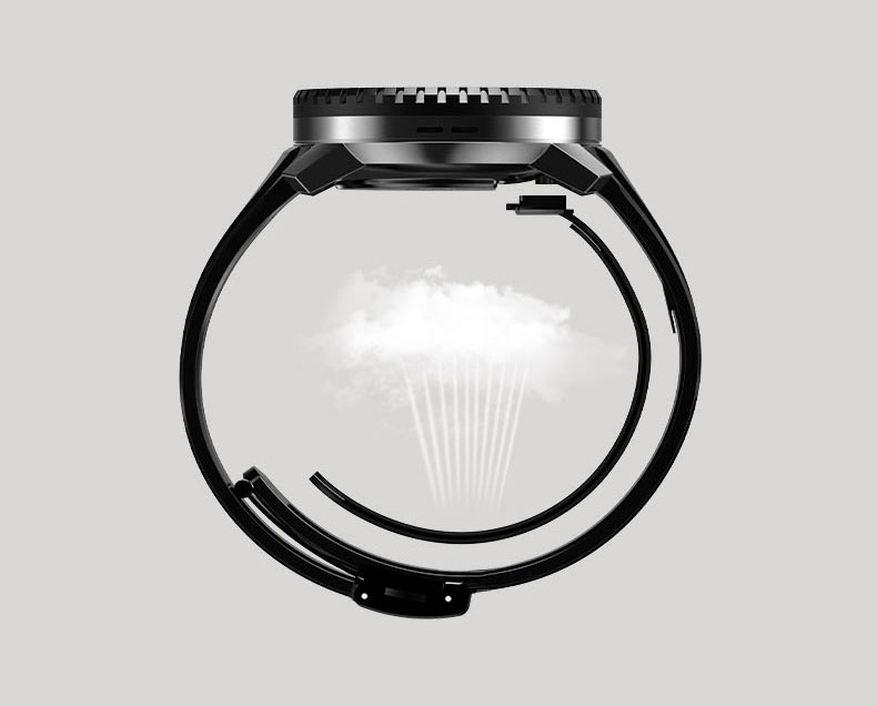 VC60 inner strap showing breathable skin-contact mesh construction