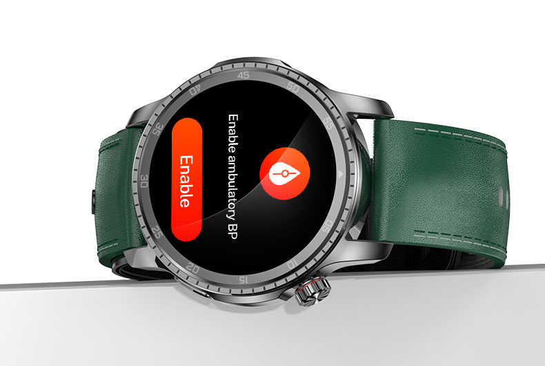VC61 watch showing the ambulatory blood pressure feature