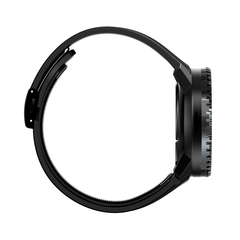 VC60 side view showing the watch case and strap profile