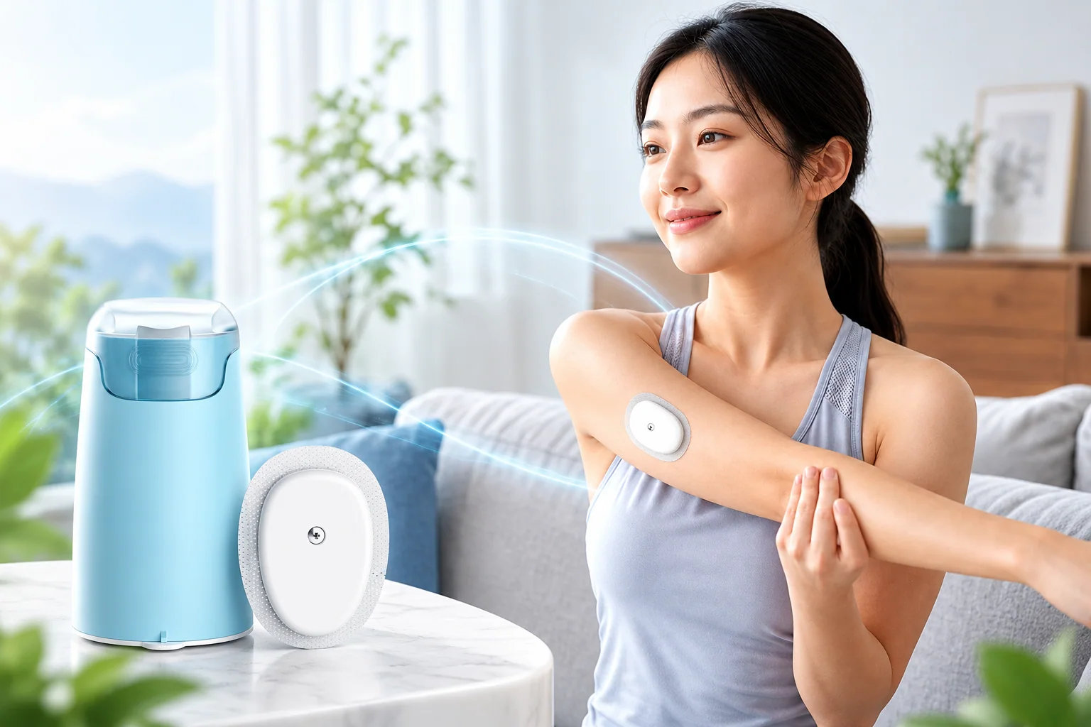 S10 upper-arm sensor application
