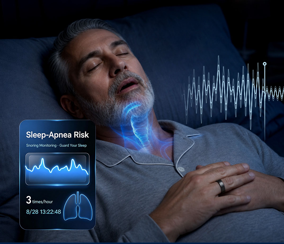 Smart ring sensor technology for sleep and recovery insights