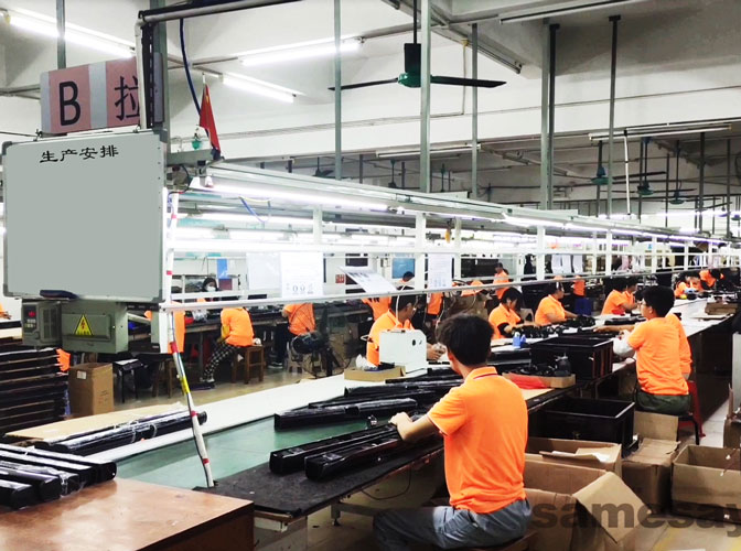 Eigen fabriek en productienetwerk