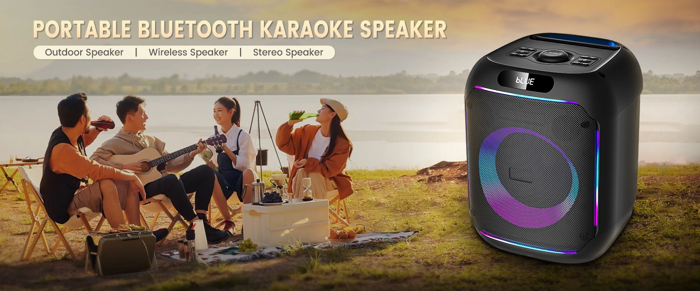 8InchWooferColumnSpeakerPortableKaraokePartySpeaker.webp