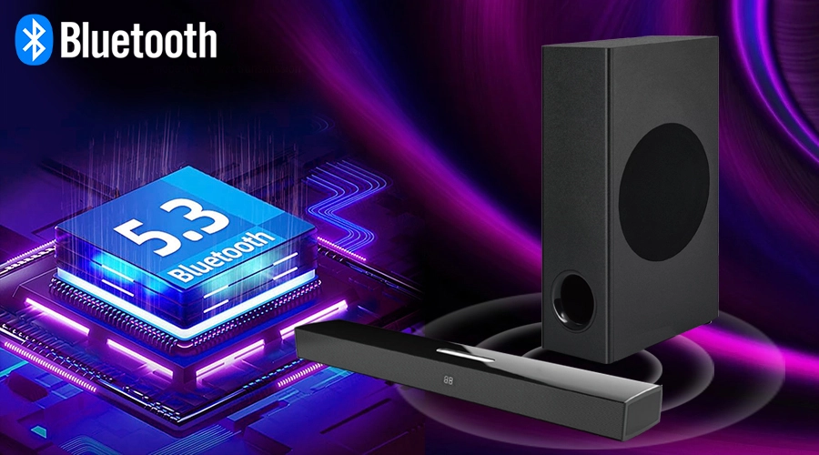 Bluetooth 5.3 Soundbar Wireless Soundbar Subwoofer & Sound Bar