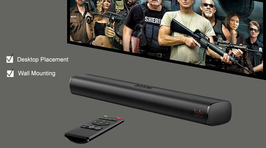 dolby atmos soundbar installation remote control led display