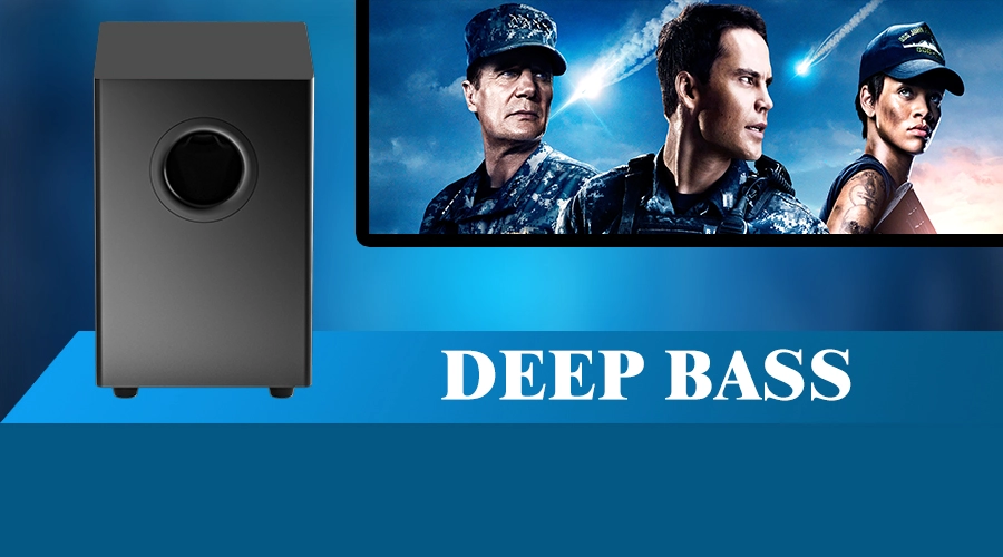 Deep Bass Subwoofer For Soundbar Audio