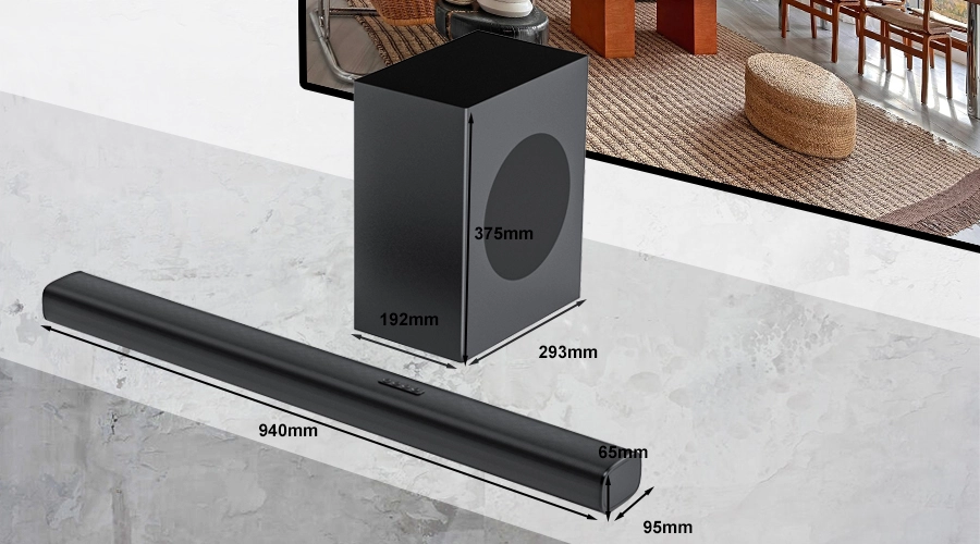 Soundbar OEM Soundbar Custom 100% Flexible Design Servide Offered