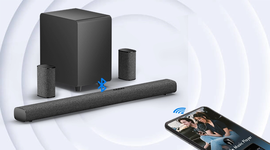 Bluetooth 5.3 Soundbar