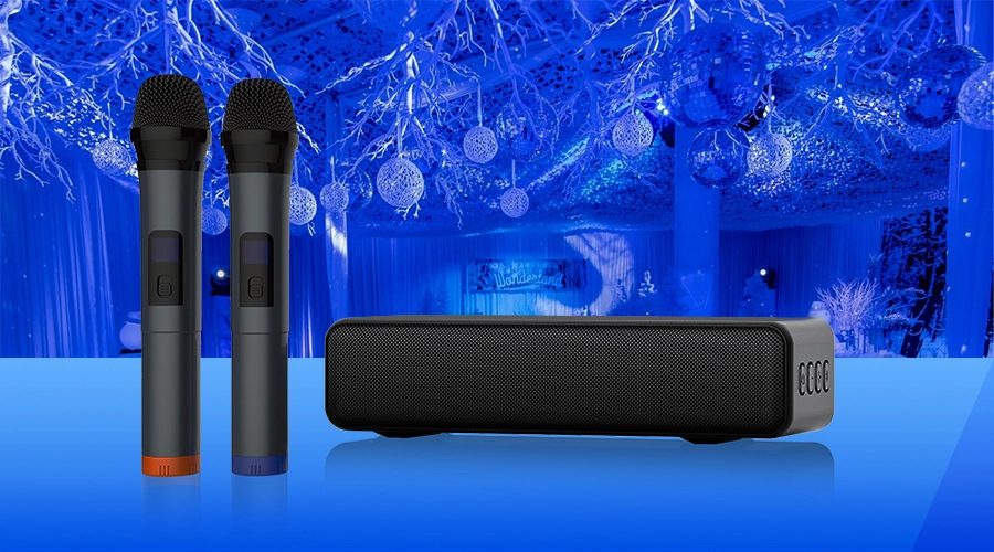 karaoke soundbar mini soundbar wireless microphone