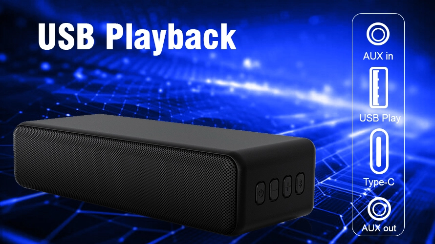 soundbar USB playback karaoke mini soundbar 