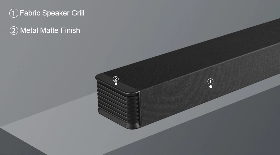 soundbar built in woofer soundbar design factory high grade soundbar