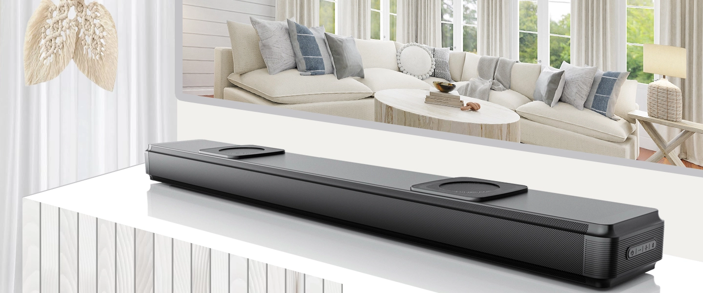 Built-in Subwoofer  Soundbar All In One TV Soundbar Supply