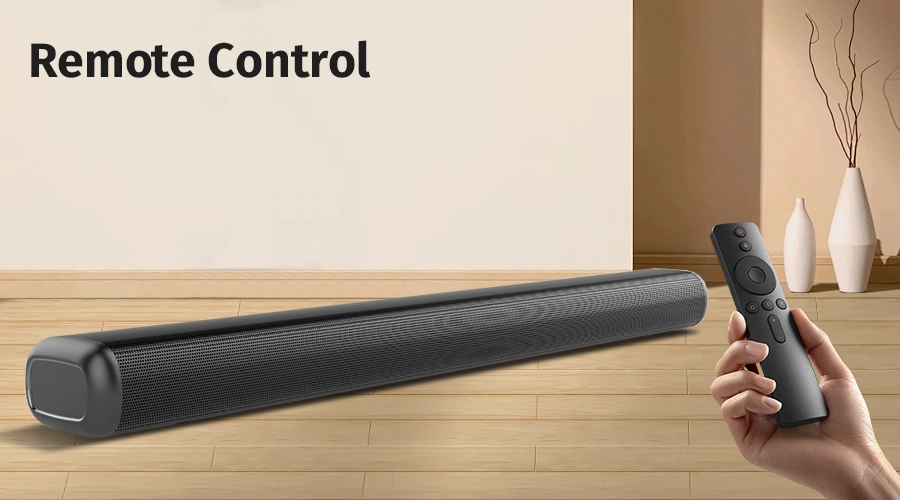 remote control soundbar 2.0 sound bar for movie music  gaming