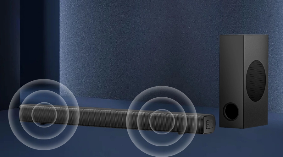 soundbar with wired subwoofer​ acoustic design soundbar