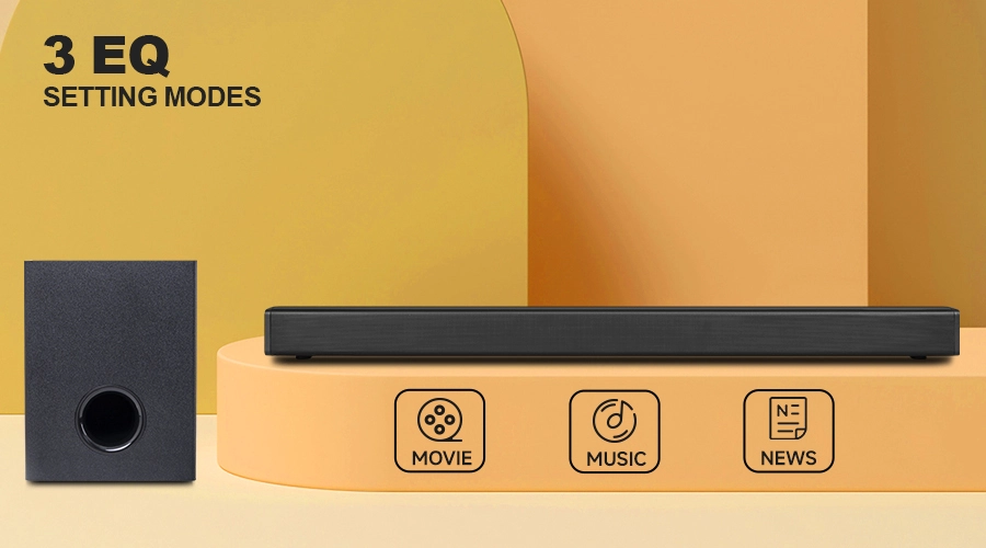 Soundbar Movie Music News Modes Tailored Audio Soundbar