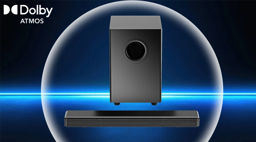 Dolby Atmos Soundbar And Subwoofer System TV Audio Speaker