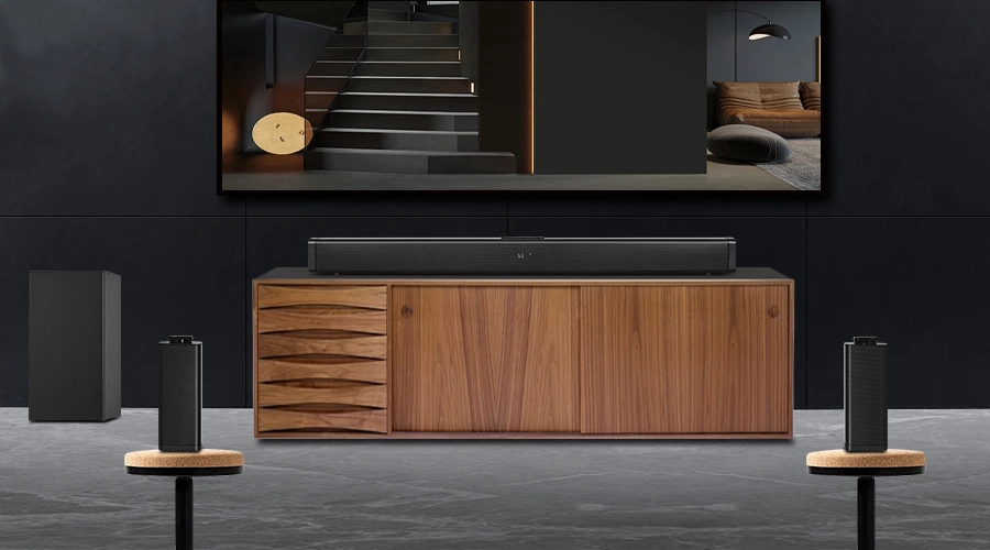 Home Theater Soundbar System Wireless Subwoofer soundbar Satellites