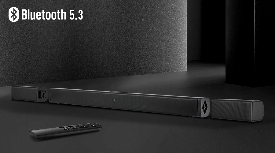 Wireless Soundbar Bluetooth Soundbar With Remote Control For TV