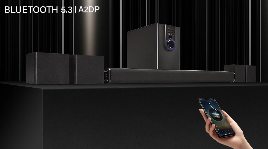 5.1 surround sound soundbar​ bluetooth soundbar quality audio soundbar