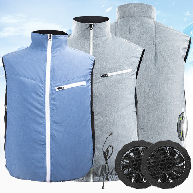 AC-520 color option for Outdoor cooling fan vest jacket