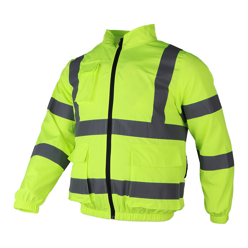Three-fan high-visibility 5V work jacket supplier product detail image 1