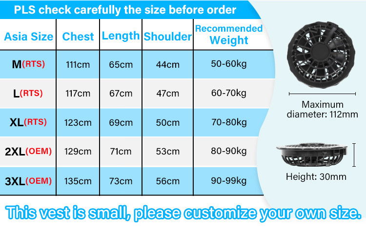 Lightweight 5V USB-powered cooling fan vest supplier product detail image 5