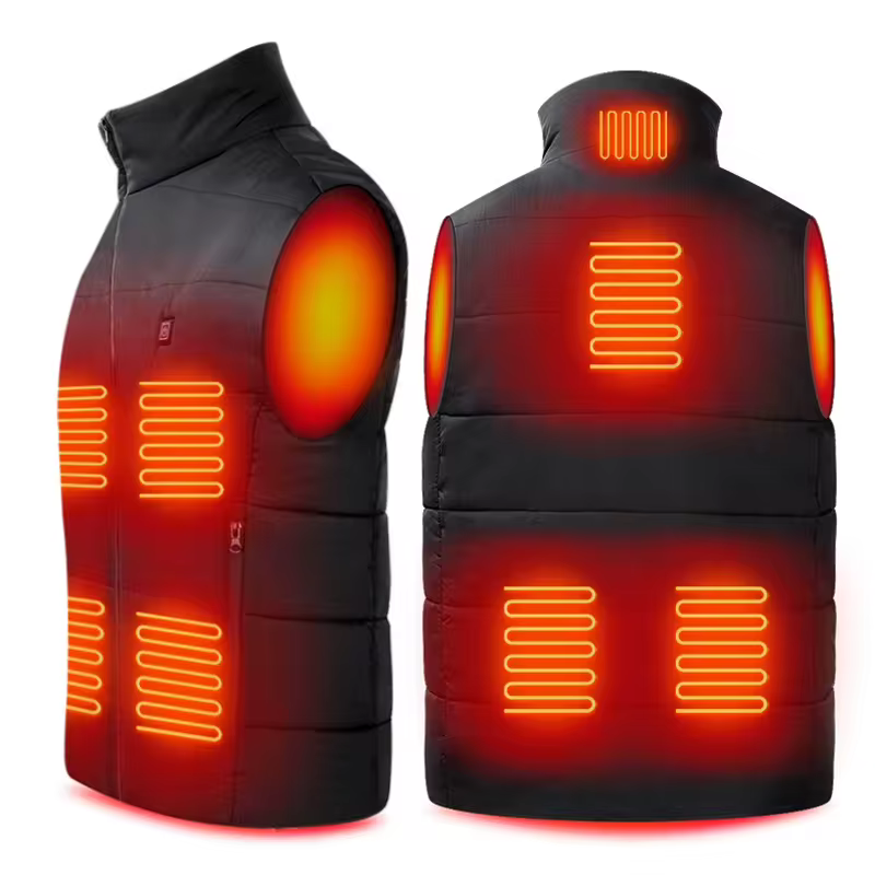 Lightweight 5V heated vest with battery pack product gallery image 1