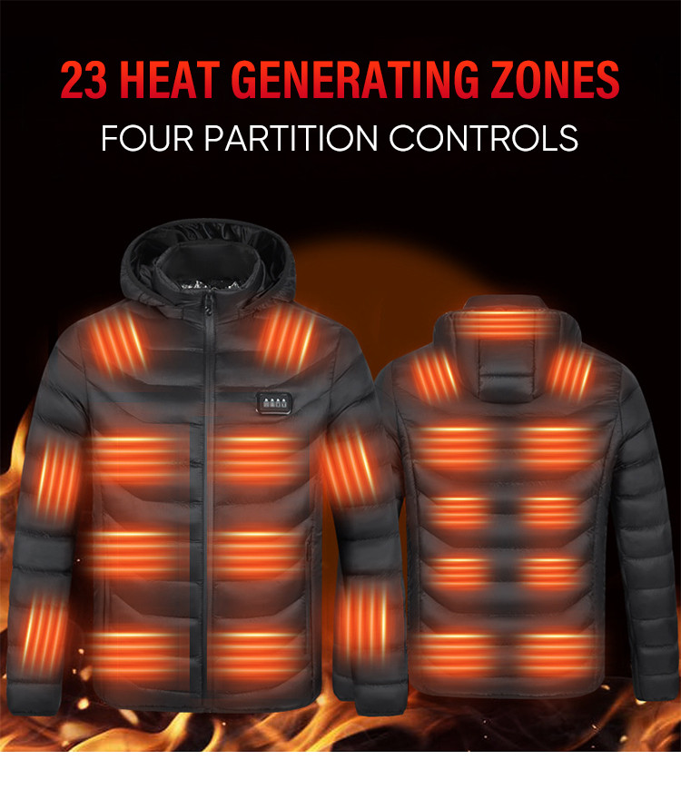 23-zone heated motorcycle jacket supplier product detail image 5