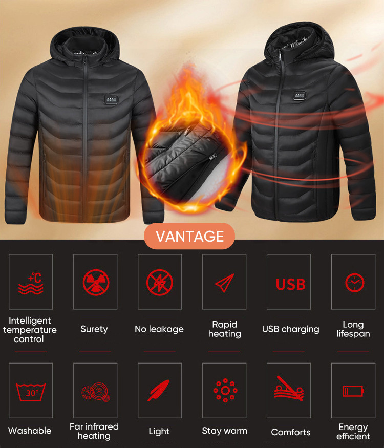 23-zone heated motorcycle jacket supplier product detail image 6