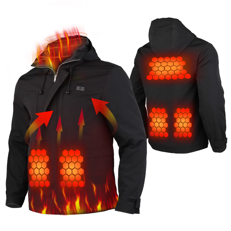 Waterproof heated puffer work jacket supplier product detail image 2